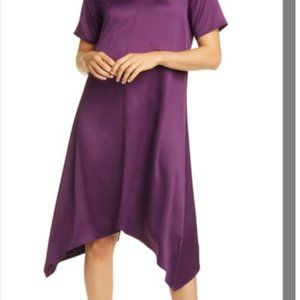 Eileen Fisher Handkerchief Hem Shift Dress